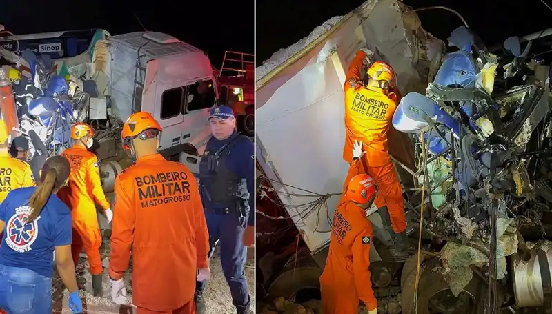 Brezilya'daki Otobüs Kazasında 11 Can Kaybı, 45 Yaralı