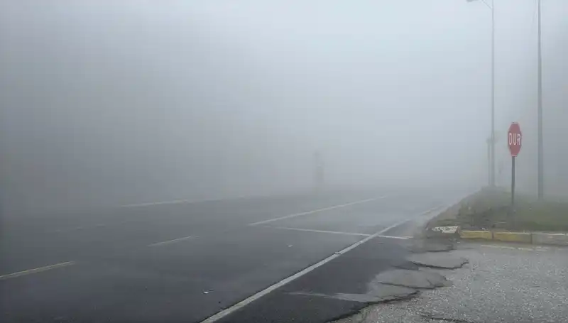 Bolu Dağı'nda Sis Alarmı: Görüş Mesafesi Düşüyor!