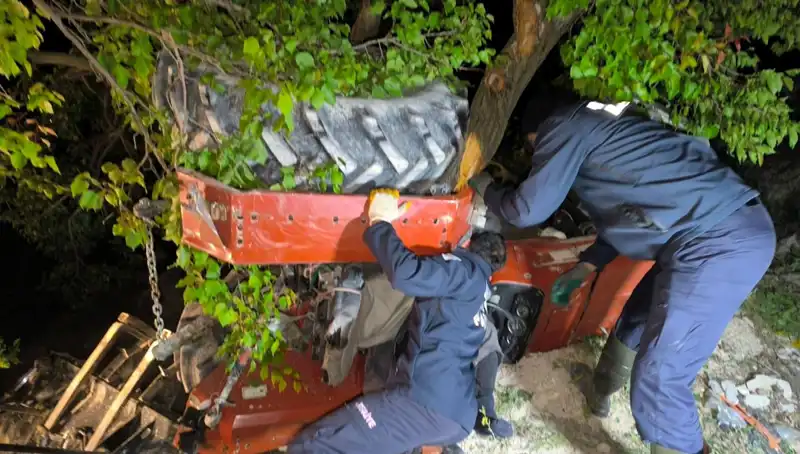 Traktör Kazasında Hayatını Kaybeden Sürücünün Trajik Hikayesi