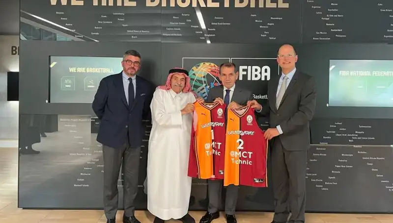 Galatasaray Basketbol Takımı, FIBA Genel Merkezi'ni Ziyaret Etti